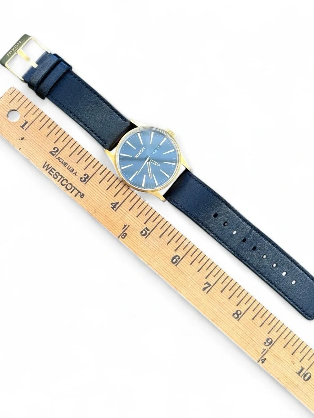 Nixon Men's Sentry Leather Watch